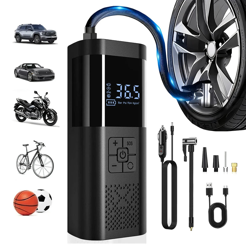 2-in-1 Smart Tire Inflator